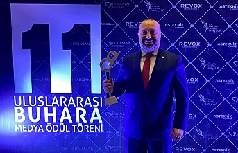 Başkan Yılmaz’a ‘Yılın Büyükşehir Belediye Başkanı’ Ödülü