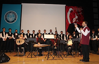 Balıkesir İlahiyat Fakültesi konseri hayran bıraktı