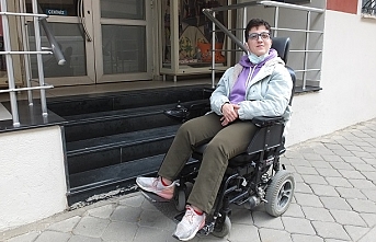 Burhaniye'de engelliler anlayış bekliyor