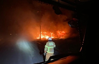 Bandırma'da korkunç yangın