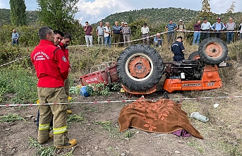 Korkunç kaza: Traktörün altında kalan iki kişi yaşamını yitirdi