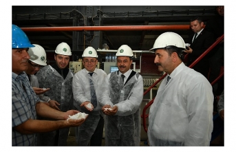 Vali Hasan Şıldak 'tan Şeker Fabrikasına Ziyaret 