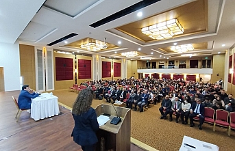 Edremit'te yazar 'Tahir Harimi Balcıoğlu' Konferansı