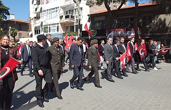 Burhaniye'de Atatürk’ün ilçeyi ziyaretinin 89.yıldönümü