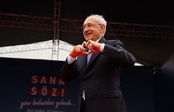 Millet İttifakı Cumhurbaşkanı Adayı Kemal Kılıçdaroğlu, Balıkesir'de halka hitap etti
