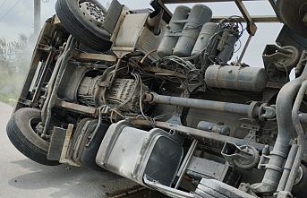 Bandırma'da tanker kazası: 1 yaralı