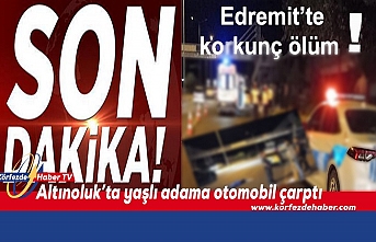 Balıkesir'de otomobilin çarptığı yaya olay yerinde hayatını kaybetti