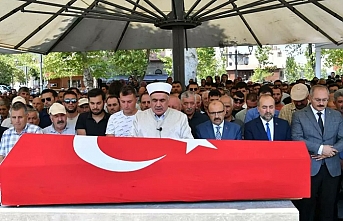 Şehit polis memuru Melike Dilek hüzünle son yolculuğuna uğurlandı