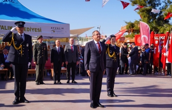 Ayvalık’ta düşman işgalinden kurtuluşun 101. yıl coşkusu yaşandı