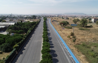Büyükşehir’den Değirmen Boğazı’na bisiklet yolu