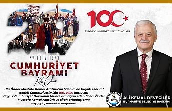 Burhaniye Belediye Başkanı Ali Kemal Deveciler: "Ebedi Önder ve silah arkadaşlarını saygıyla, minnetle anıyorum"