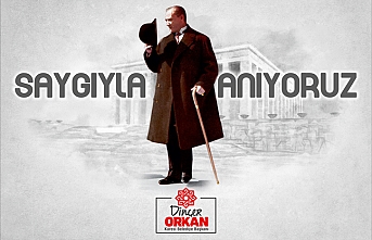 Karesi Belediye Başkanı Dinçer Orkan: "Büyük önderi, saygıyla anıyoruz"