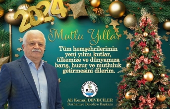 Burhaniye Belediye Başkanı Ali Kemal Deveciler, "Yeni yılda, yeni adımlara inancımız tam"