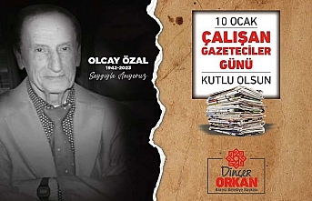 Karesi Belediye Başkanı Dinçer Orkan, "10 Ocak Çalışan Gazeteciler Günü kutlu olsun"