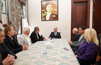 Başkan Ergin’den Teşekkür Ziyareti