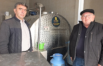 Burhaniye’de Büyükşehir Belediyesinden kooperatife süt tankı desteği