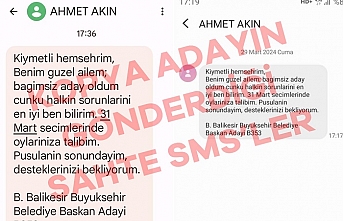 CHP’li Ahmet Akın’dan Kopya Adayın Mesajına Tepki : "Siyasi Ahlaksızlığın Daniskası"