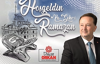 Karesi Belediye Başkanı Dinçer Orkan, "Ramazan kalplerimize huzur, hanelerimize bereket getirsin"