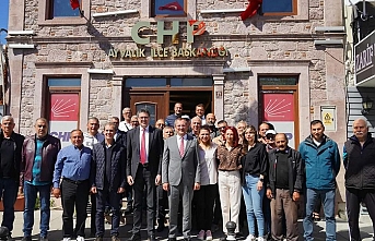 Başkan Ergin'e Aytekin'den tebrik ziyareti