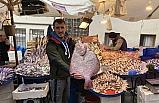 2 kilo 800 gram kalkan balığı 450 liraya alıcı buldu