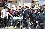 Kadına şiddet ihbarından “pasta” çıktı