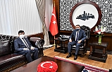 Şıldak'ı rektör ve gazeteci ziyaret etti