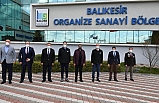 Vali Şıldak Balıkesir Organize Sanayi Bölgesinde