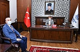 Kaymakam Kaya'dan Vali Şıldak'a Veda Ziyareti