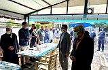 Kaymakam Ünsal, Güre'de korkunç yangında vefat eden kişinin ailesine taziye ziyaretinde bulundu