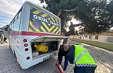 Servis araçları denetlendi