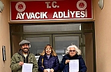 Assos Antik Limanı'nda mahkeme kararına rağmen çalışma hala devam ediyor.