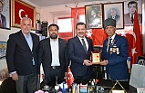 Ayvalık’ta Başkan Yılmaz ve AK Partililer gazilerle şehit yakınlarını unutmadı