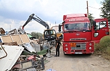 Edremit Belediyesi’nde 25 taşıt ve iş makinesi hurdaya ayrıldı