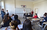 Kaymakam Özderin ilçede başarı oranını arttırmak için durmuyor