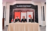 Vali Şıldak, din görevlilerinin mesleklerine sahip çıkmasını istedi