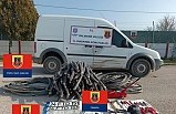 Jandarma, 5 ilçede kablo hırsızlığı yapan suç örgütünü çökertti