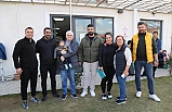 Burhaniye de Başkan Deveciler depremzedeleri ziyaret etti