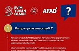 ‘’Evim Yuvam Olsun’’ Kampanyası İle Edremit’te Yaraları Birlikte Sarıyoruz