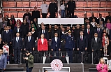 Balıkesir'de miniklerden oluşan mehteran takımı güne damga vurdu