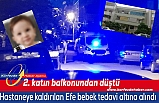 Edremit’te 2. kat balkonundan düşen çocuk hastanede tedavi altına alındı