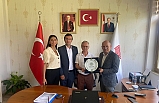 Edremit Ticaret Odası Vakıf Zeytinlikler İşletme Müdürlüğü'nü ziyaret etti