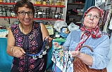 Burhaniyeli Hayriye Akgün oya parası ile evine kalorifer döşetti