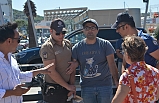 Tören Sırasında Eylem Yapan Bir Kişiye Polis Müdahale Etti