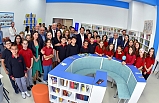 Gedik Yatırım’ın ikinci kütüphanesi Gömeç Şehit Mustafa Güvenç Aldemir Ortaokulu’nda açıldı.