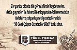 Balıkesir Büyükşehir Belediye Başkanı Yücel Yılmaz: "10 Ocak Çalışan Gazeteciler Günü" kutlu olsun