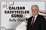 Burhaniye Belediye Başkanı Ali Kemal Deveciler. "Gazetecilerin gününü yürekten kutluyorum"