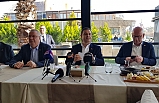 Edremit'te Ahmet ile Mehmet basın mensupları ile bir araya geldi