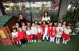 23 Nisan Özel Çilek Anaokulun 'da Coşkuyla Kutlandı