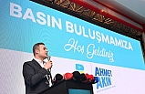 Başkan Akın, basın mensupları ile bir araya geldiği toplantıda açıkladı: "Belediye şirketlerinden tek kuruş almayacağım"