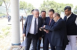 Ustaoğlu, Ulu Camii inşaatını gezdi, mahalle hayrına katıldı